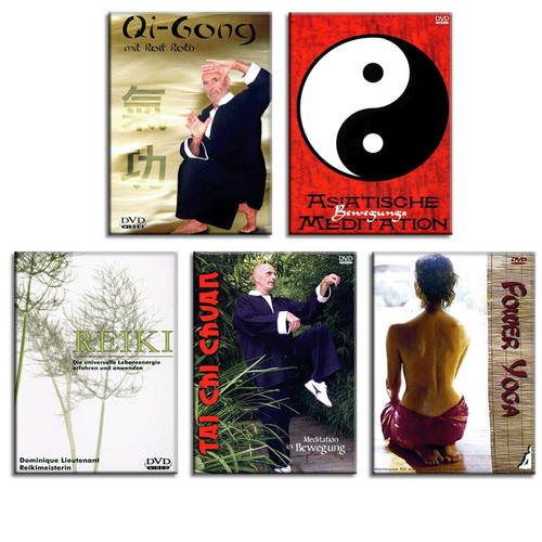 Meditation dvd set qi gong - qi,