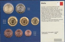 Malta 2008 coin setsatz