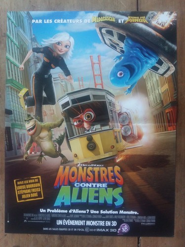 Plakat monsters aliens film - plakat,