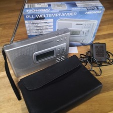 PLL Weltempfänger, Medion MD40738, 6V DC, tragbares Radio, World Receiver