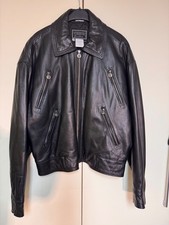 Blouson Lederjacke Original Gianni Versace, Größe 36/50, gebraucht