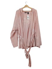 Puma Damen Bademantel mit Kapuze Gr. 42 Rosa Feminin