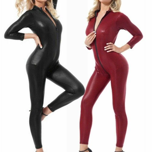 Catsuit snake design wetlook - catsuit,