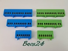 Klemme Leiterklemme Sammelklemme für Hutschiene Klemmstein PE/N Verteilerklemme 