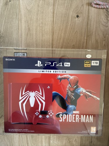 Ps4 pro spiderman konsole - ps4,