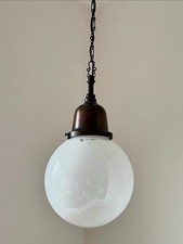 alte Siemens Deckenlampe Bauhaus Art Deco Leuchte Vintage Original 30er Lampe