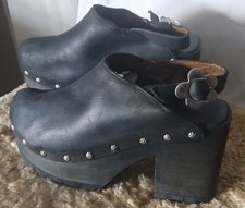 Buffalo•Clogs•39•Leder??
