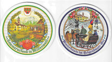 2 verschiedene  Bierdeckel