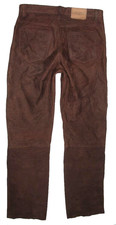 CHEVIREX Herren- LEDERJEANS /