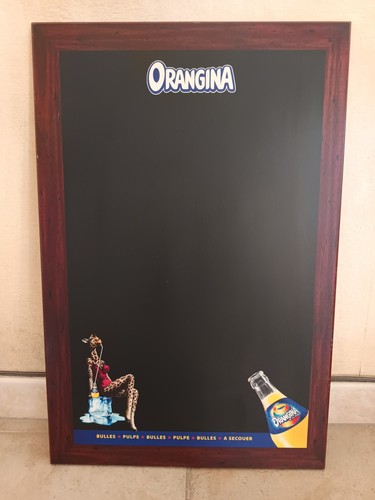 Schieferbild werbung orangina - schieferbild,