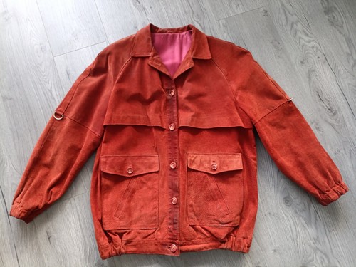 Vintage 90er wildlederjacke - vintage,