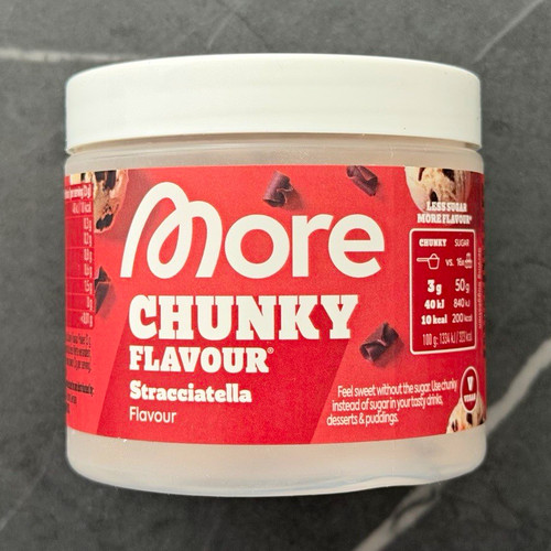 More nutrition chunky flavour - more,