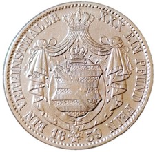 Sachsen Thaler 1859 Silber