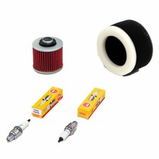 Wartungspaket Luftfilter Ölfilter Zündkerzen für Yamaha Virago 250 XV 1989-2000