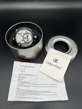 XXL Riesige Herrenuhr Oskar Emil Chronograph ungetragen