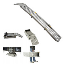 QLS 1 Stk. Auffahrrampe für Motorrad Quad Rasenmäher 250 kg pro Stück Antirutsch