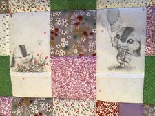 NEU!  Patchwork Bettdecke für