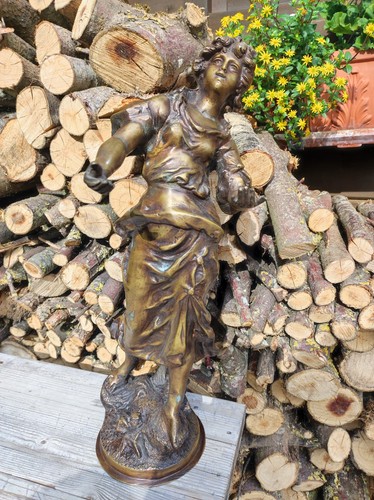 Bronze figur höhe 46 cm - höhe,