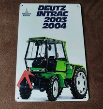 Blechschild Deutz Intrac