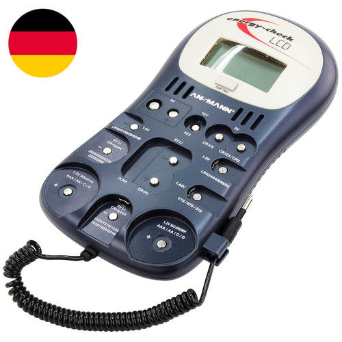 Ansmann eur1485 batterietester - ansmann,