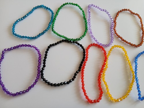 Armbänder aus acrylperlen - 5,
