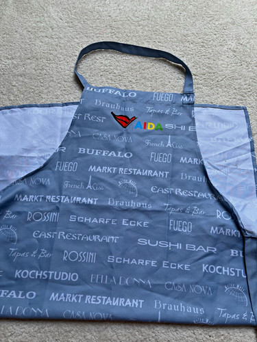 Aida schürze blau - schürze,