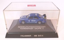 Herpa H0 1:87 Mercedes-Benz 190E 2.5 Evo2 AUT Gruppe-A Tourer "2" blau W.Germany
