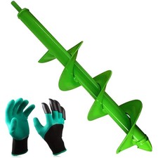 Erdbohrer Bohrmaschine Gartenzüngelbohrer Blumenzwiebelbohrer Akku-Gartenbohrer