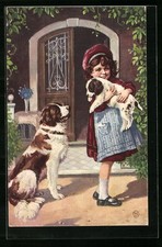 Künstler-AK Wenau-Pastell Nr