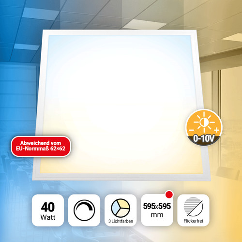 Xtend led panel 60x60 3cct - xtend,