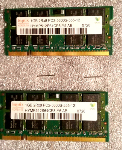 Ram hynix 2x - 2, gb