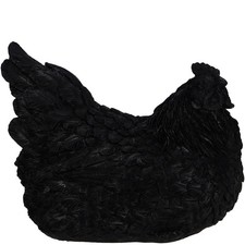 Huhn Kudo schwarz Ostern