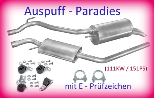 Abgasanlage auspuff für - auspuff,