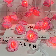 Rose Blume LED Lichterkette 3M