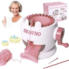 Strickmaschine mit 22 Nadeln