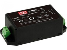 MeanWell Schaltnetzteilmodul mit geschlossenem Gehäuse und Schraubklemmen 12V 5A