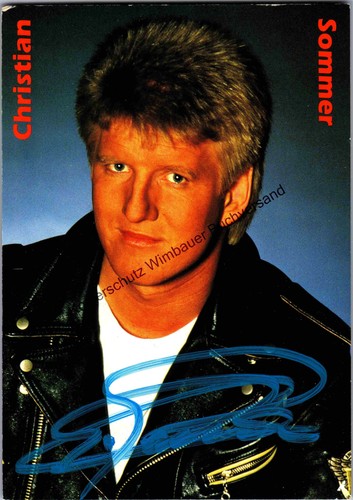 Original autogramm christian - original,