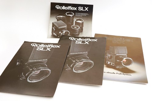 Original rollei prospekte - 3x,