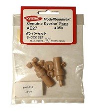 Stossdämpfer-Plastikteile Kyosho Pure Ten Alpha EP und GP AE-27 AE 27 NEU & OVP