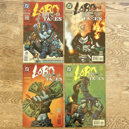 Comics lobo death and - dc,
