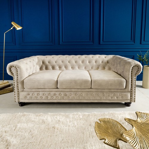 Chesterfield 3er sofa - chesterfield,