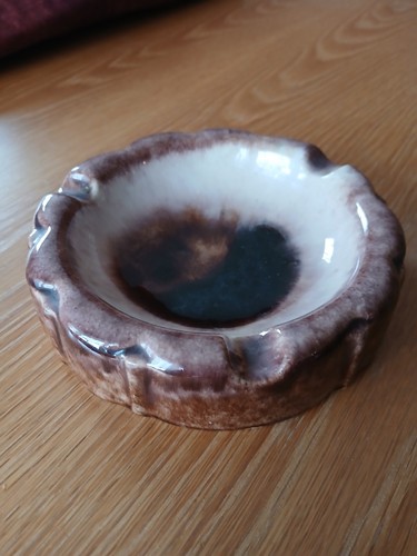 Vintage aschenbecher keramik - aschenbecher,