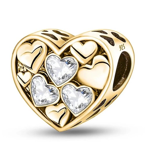 Charm anhänger herz 925 - anhänger,