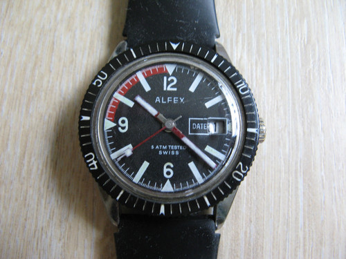 Alfex diver men wrist - diver,