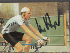Olympia 1988 Gold * UWE AMPLER * Rad * DDR * Original DDR-Autogrammkarte # 2