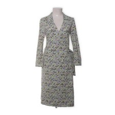 Velour, Wickelkleid, Größe