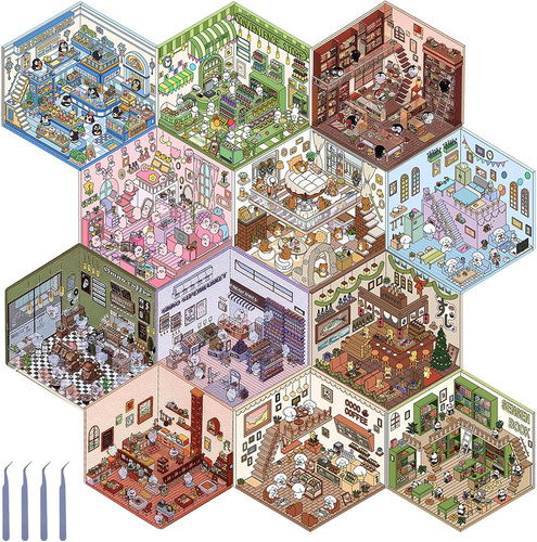 Sets sticker scene diy - 12, scene,