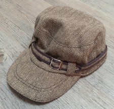 Schirmkappe Schirmmütze braun