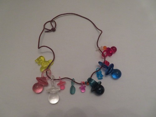 Vintage schnullerkette deko - vintage,