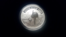 Australien 2021  1 Dollar 1 Oz. Feinsilber EMU